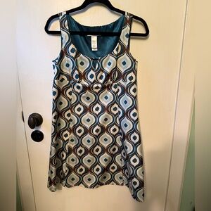 Laundry by Design Teal Silk Petite Dress with flaw!